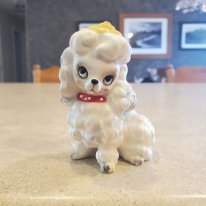 Josef Originals White Poodle Figurine